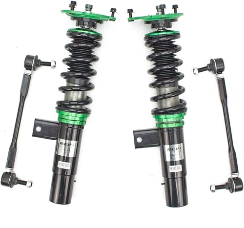 Miniatura 4 de Rev9 R9-HS2-033_1 compatible con Volkswagen Jetta (MK5) 2006-11 Hyper-Street II Kit de bajada de coilovers, ajuste de nivel de amortiguación 32,