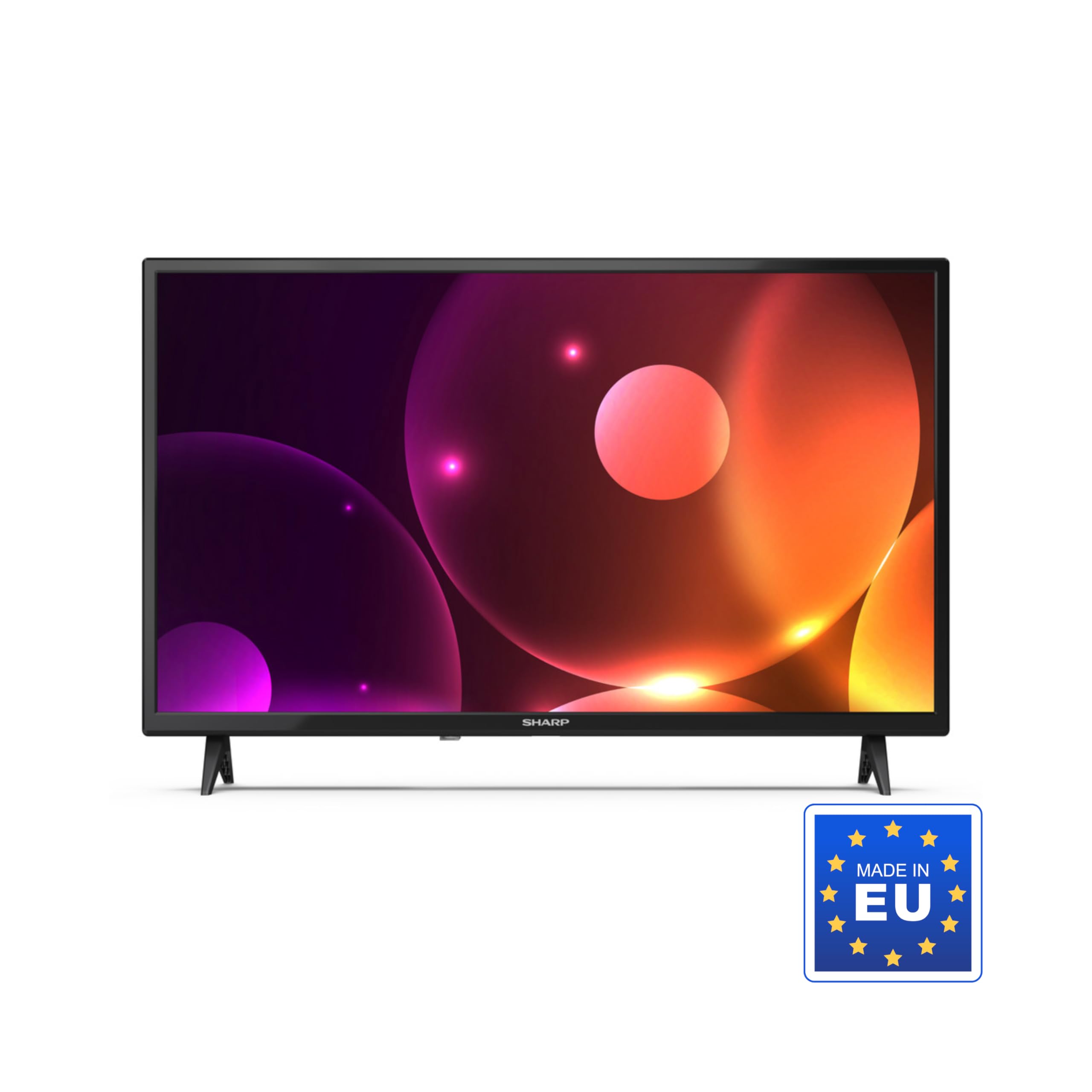 Sharp 32FA2E TV 32" LED HD, DVB-T/T2/C/S/S2, 3 porte HDMI, 2 porte USB, Dolby Audio
