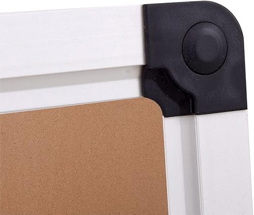 Xboard Cork Board 40 X 30, Notice Cork Bulletin Board Corkboard 4' X 3' With Aluminum Frame And Push Pins For Display #TOP2