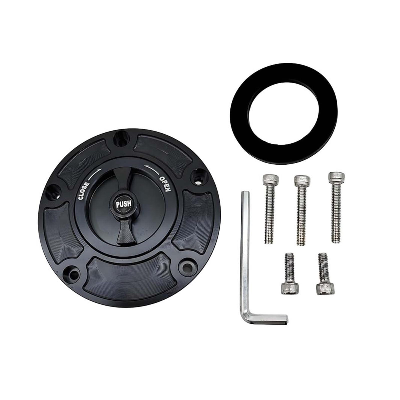 Tappi Carburante Per QJ600GS QJ 600GS Accessori Moto Parti Di Copertura Dei Tappi Del Serbatoio Dell'olio Combustibile In Alluminio Senza Chiave