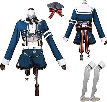 ホロライブ 大空スバル コスプレ衣装 ウィッグフルセット ホロライブ 大空スバル コスプレ衣装 ウィッグフルセット