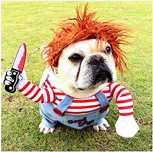 NACOCO Hundekostüm, Halloween- und Katzen-Cosplay, Partyanzug, lustig für kleine bis große Hunde (Größe XL)