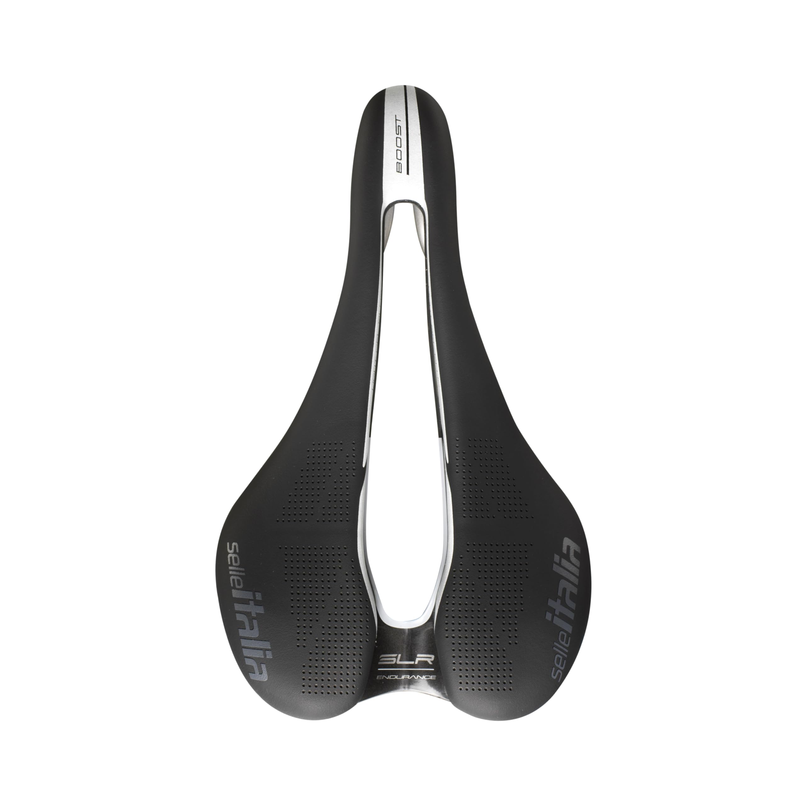 Selle Italia SLR Boost Endurance TI 316 Superflow - Rennrad, Gravel & Reisefahrradsattel, bequem mit Gel & Superflow Loch, TI 316 Rahmen