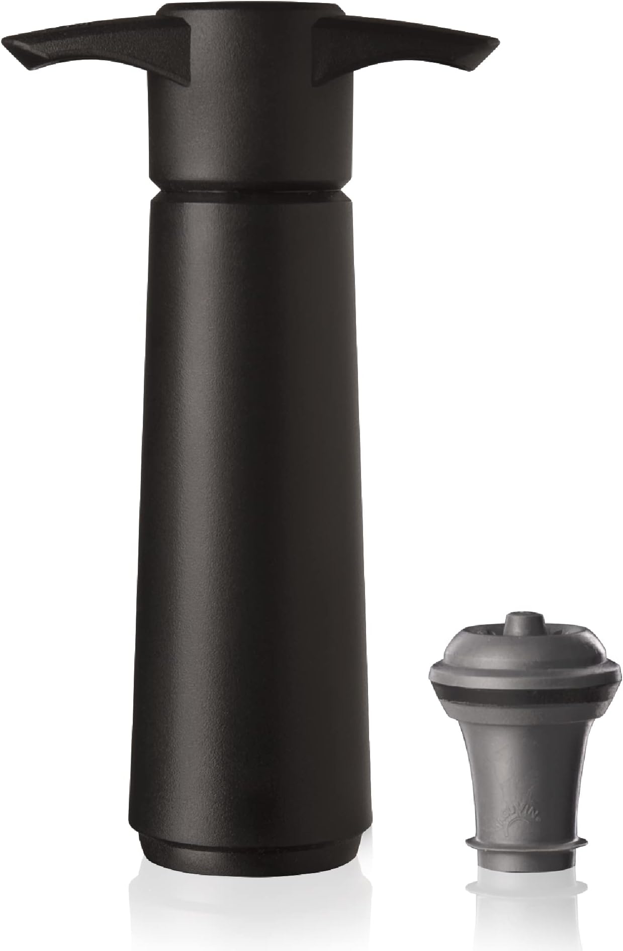 Wine Saver - Black | 1 x Vacuum Pump + 1 x Vacuum Wine Stopper