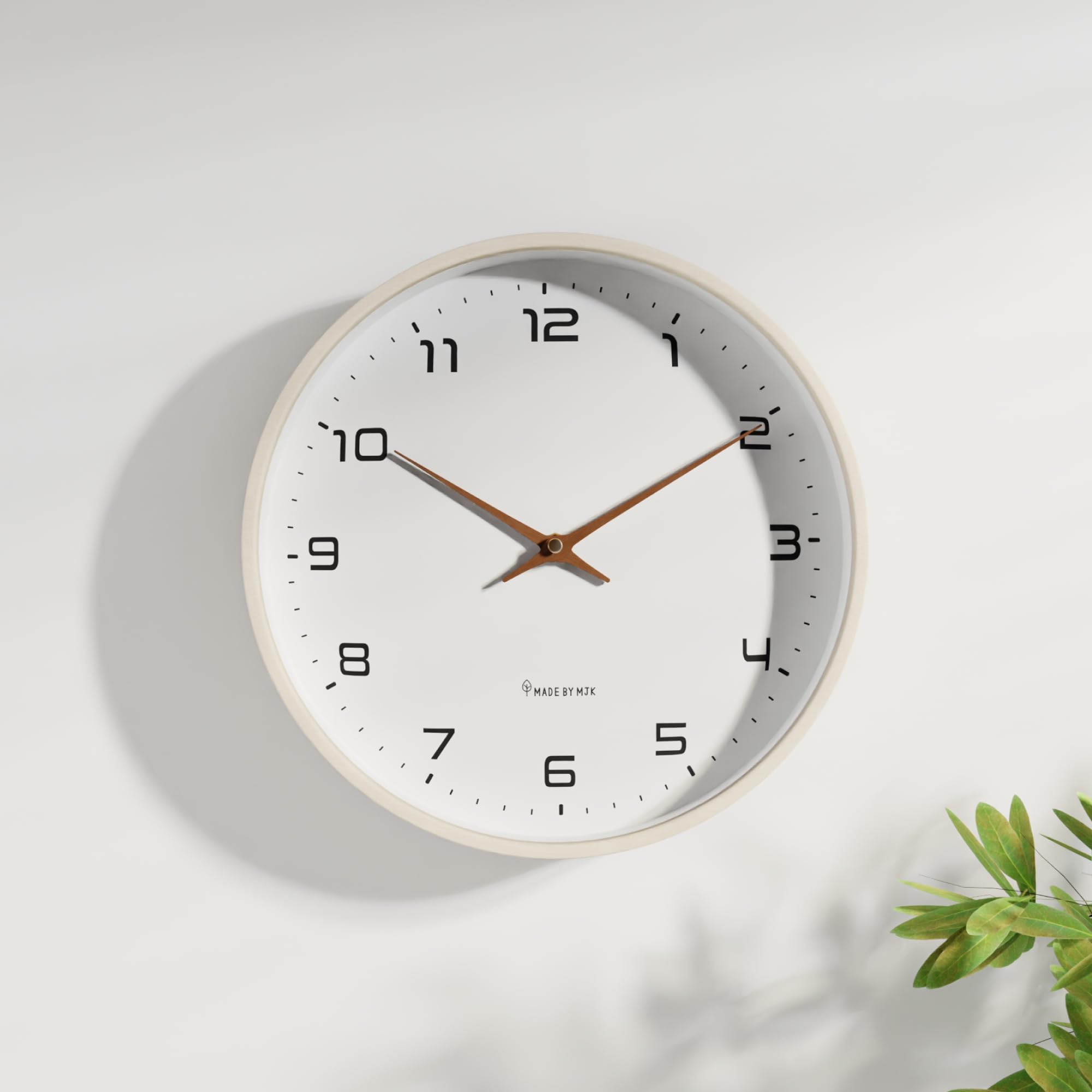 Amazon.co.jp: NAZA 掛け時計 壁掛け時計 直径26cm 静音 おしゃれ 北欧