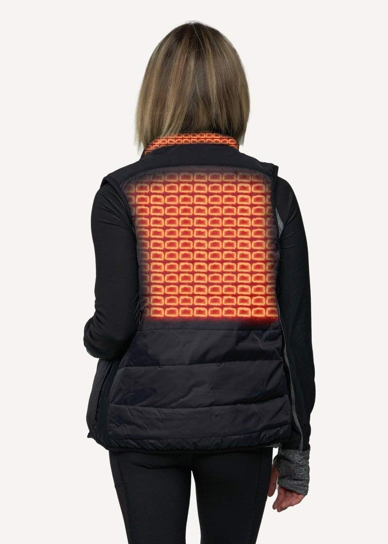 FNDN PRO 5V Heated Unisex Vest - Windproof, Water-Resistant, Insulated Vest for Skiing, Fishing, Camping, Cold Weather