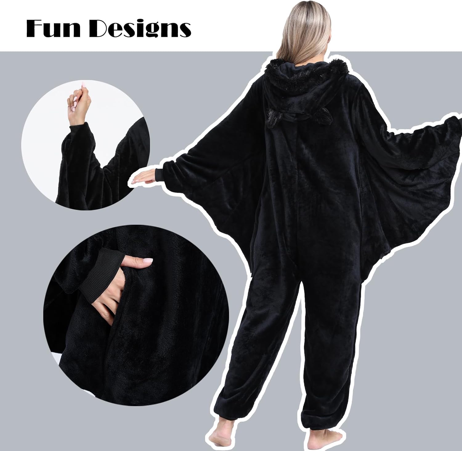 Adult Onesie Pajamas Animal One Piece Costume Halloween Cosplay for Women Men - Image 6