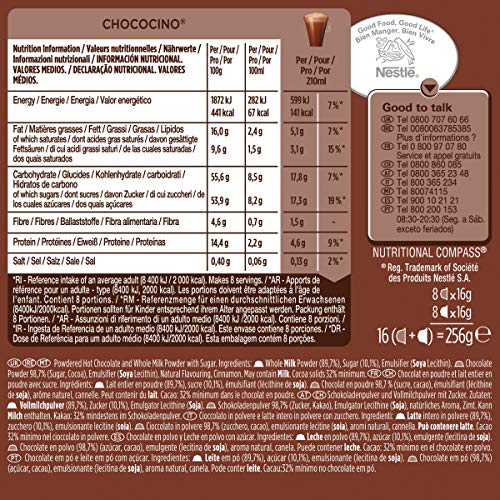 Image of NESCAF� Dolce Gusto Latte Machiato Coffee, Pack of 3 (Total 48 Capsules, 24 Servings) (Chococino Hot Chocolate)