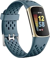 Vista 22 de Getino Compatible con Fitbit Charge 5 Bandas/Charge 6 Bandas para Mujer y Hombre, Correa Deportiva de Repuesto Ajustable y Transpirable para Fitbit