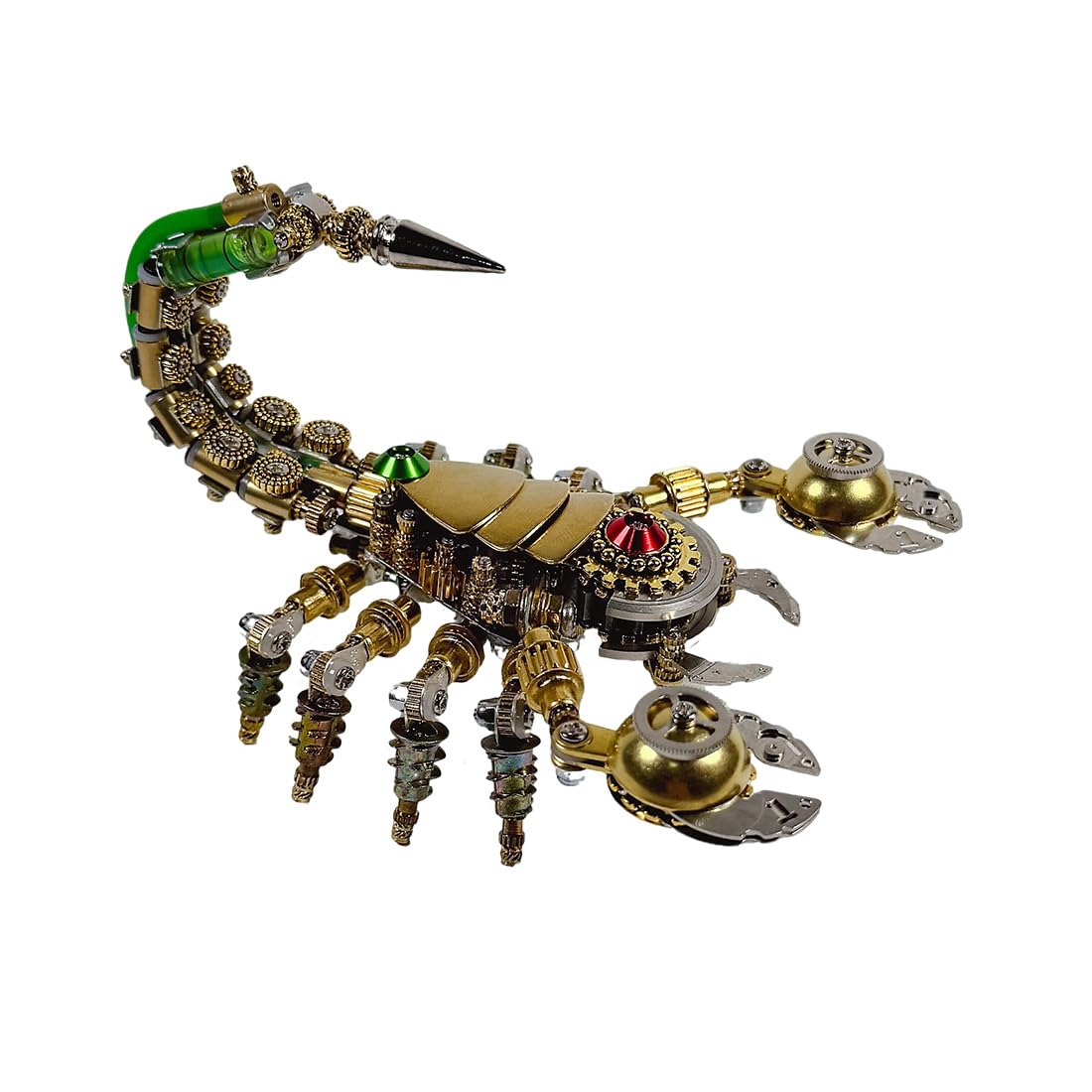 3D Metall Puzzle, Steampunk Mechanischer Skorpion Modellbaukasten, mechanische Insekten Tiermodelle, DIY Dekoration als Geschenk für Erwachsene