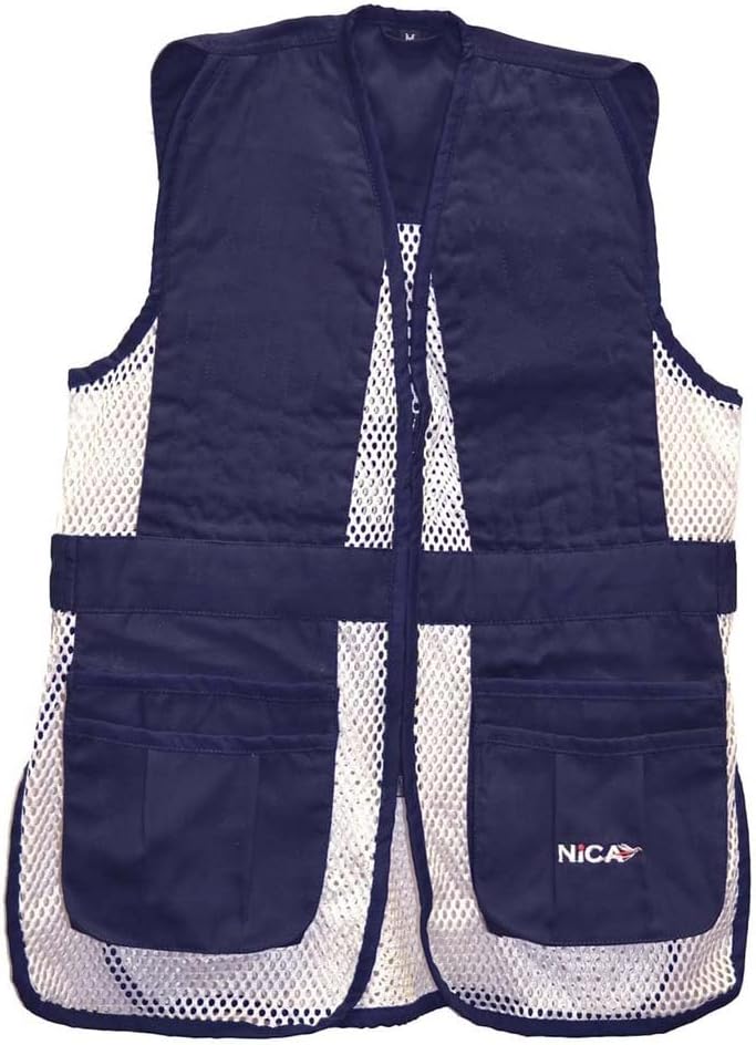 NICA Ambi Youth Shooting Vest- Navy