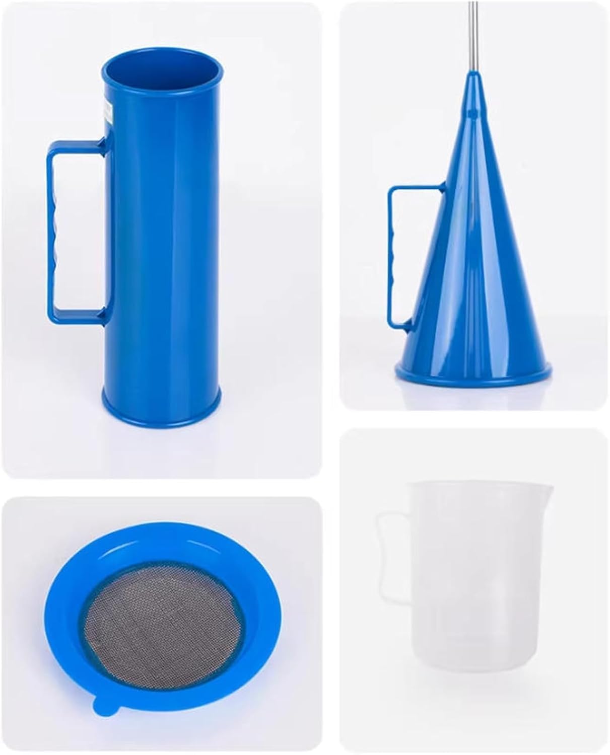 Zestaw przenośnego wiskozymetru do szlamu w obudowie aluminiowej, zakres 0,96-3 G/cm³, rozdzielczość 0,01 G/cm³, do analizy płynów i analiz laboratoryjnych