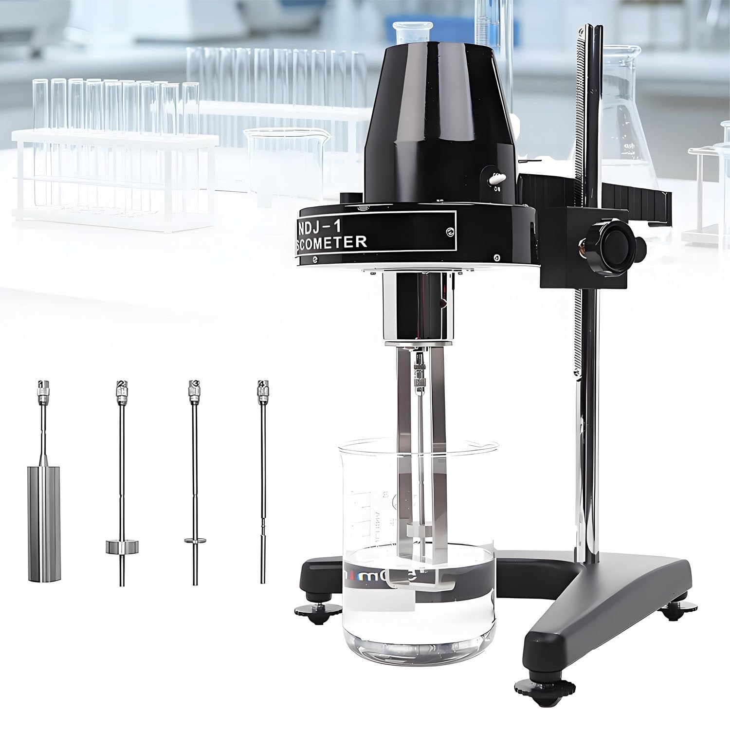 AiODiO Portable Rotational Viscometer,Rotary Viscosity Tester, for Newton Liquids, Measures Viscosity Range 10-100,000 MPa.s for for Paint and Adhesives