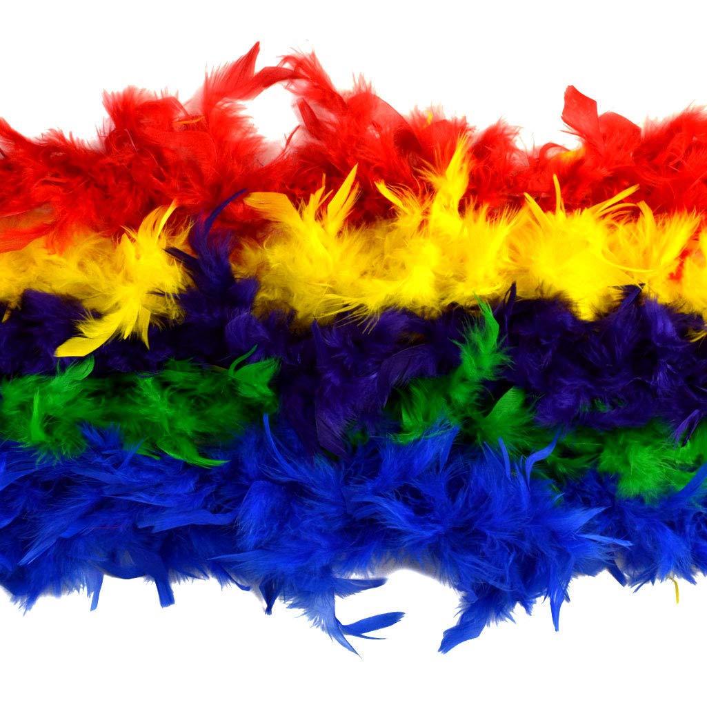 Costume da ballo per festa di addio al nubilato con boa di
