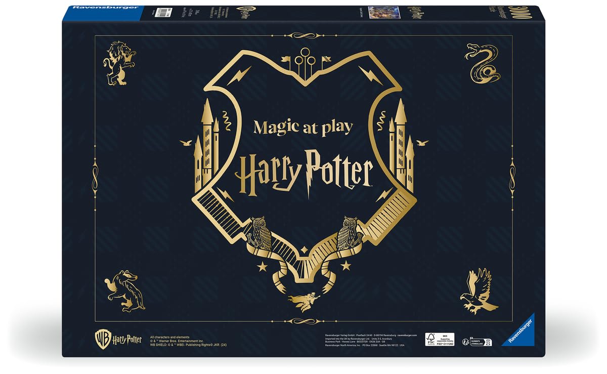 Ravensburger - Puzzle 3000 Harry Potter, Hogwarts Interior | Puzzle Per Adulti | Per Tutta La Famiglia | Con Una Misura Di 121x80 Cm | Regalo Adulti