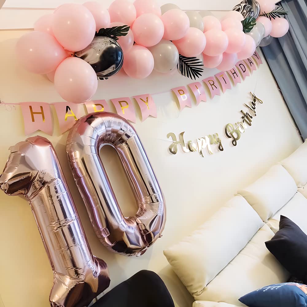 Foil Globo Número 5 Azul 40" (101cm), Inflable Helio o aire, Gigante Numeros 0-9, 10-19, 20-29, 30-100, Grande Globos Decoración para La Boda Aniversario y Cumpleaños Fiestas — view 354