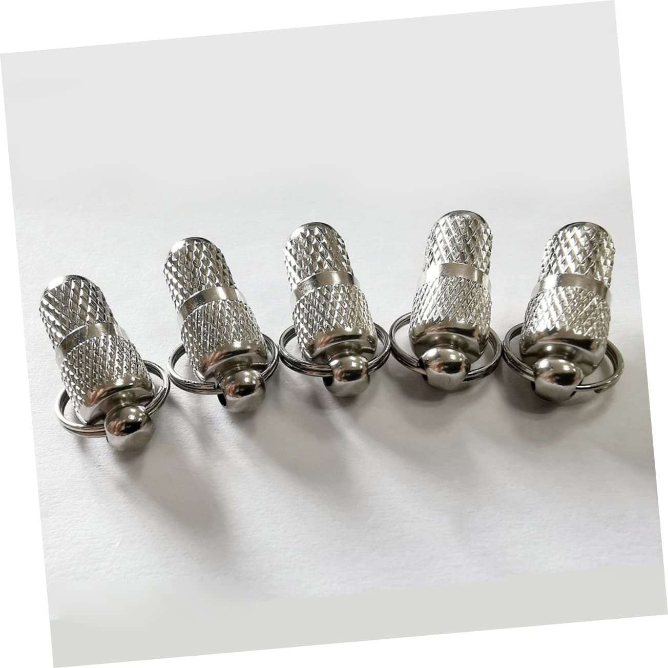 YARNOW 100piezas Colgante De Identificación Para Placa Antipérdida Para De Decoración Plata y