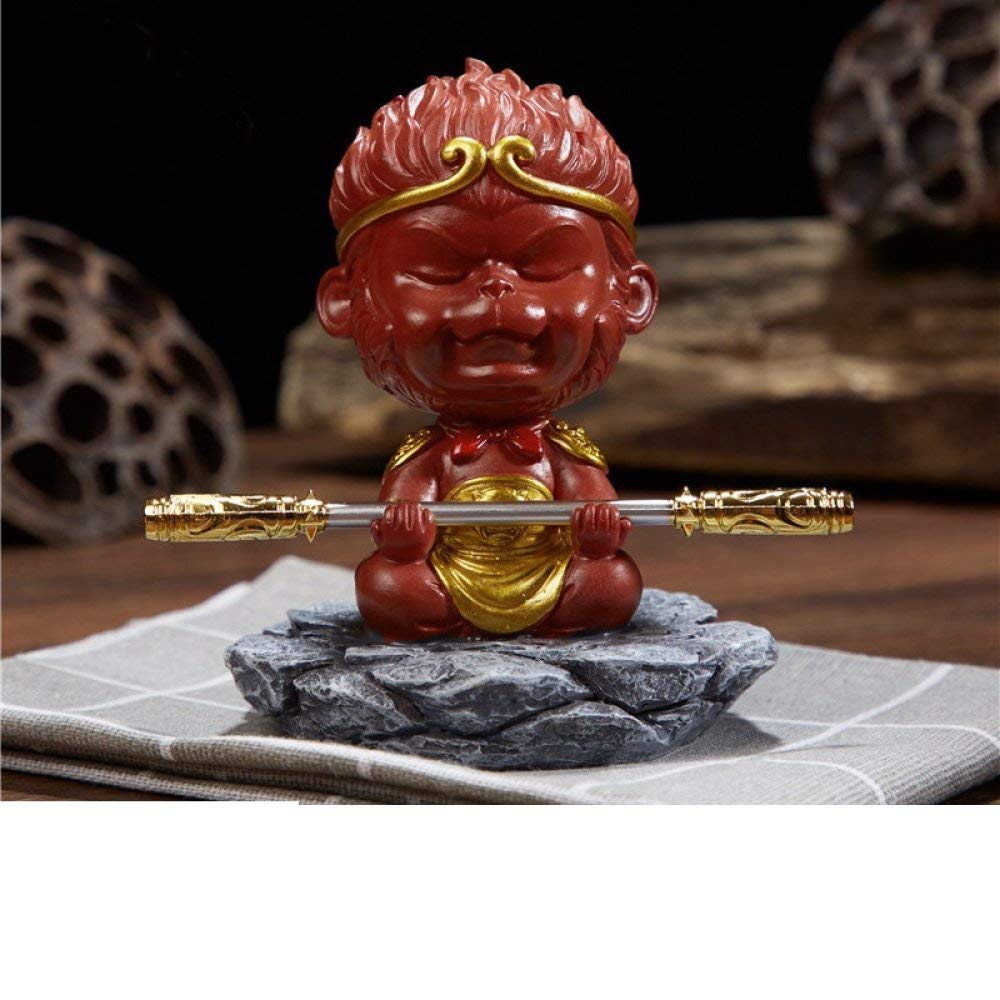 Mignon Mini Bouddha en Céramique d'artisanat d'art et figurine de collection