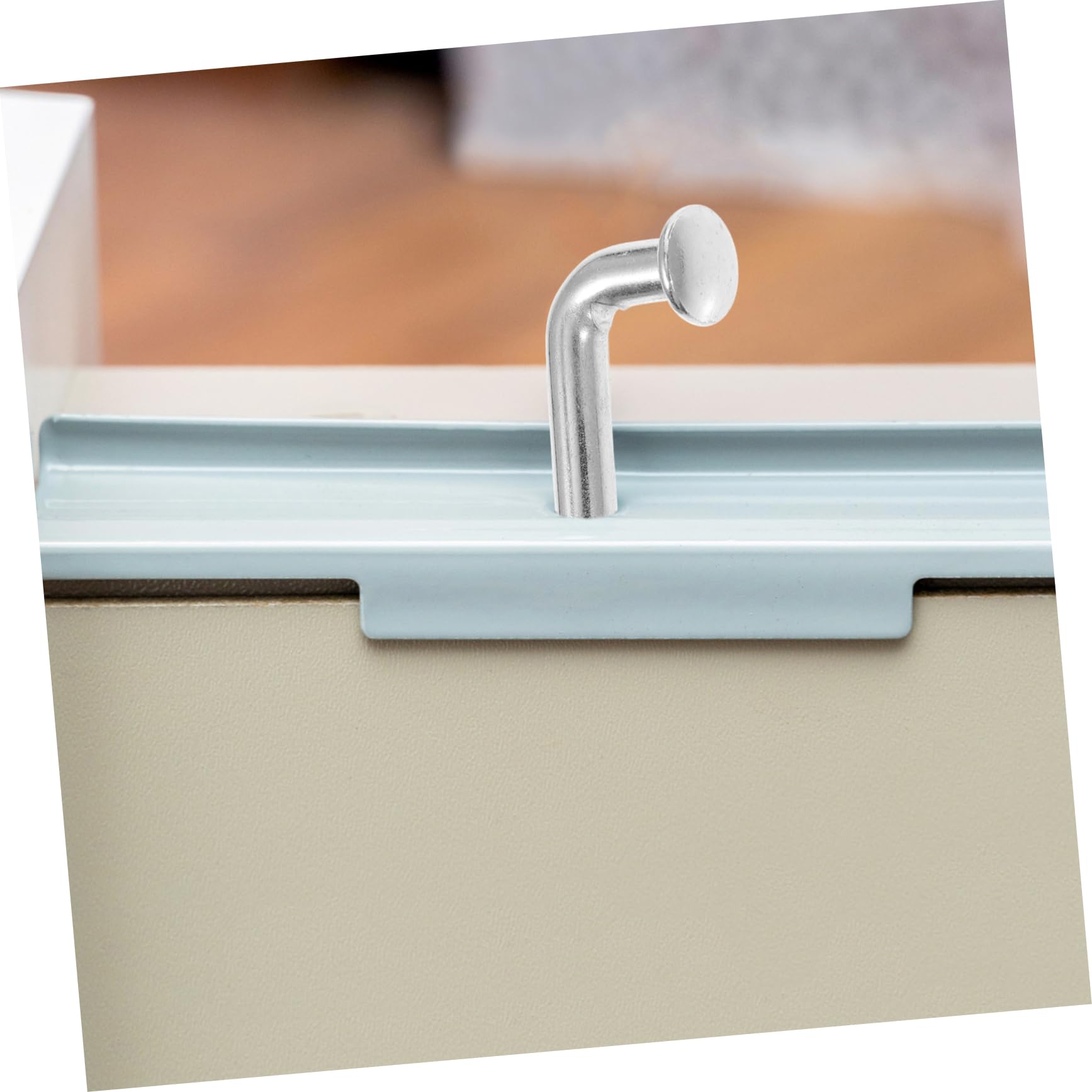 Zerodeko Pestillos Galvanizados Deber Ganchos Para Palets Tornillo Seguridad Accesorios Para Estanterías De Palets Anclas De Estante De Paleta Planchar Plata 100 Piezas*4