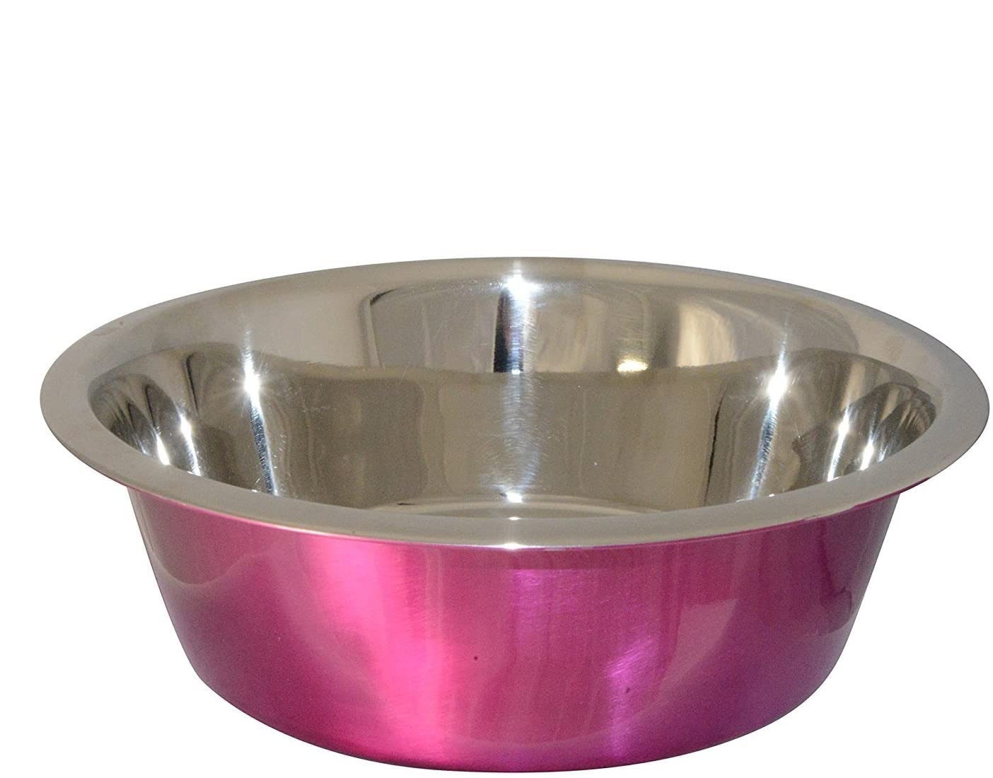 Ellie-Bo Dog or Cat Food and Water Bowls in 6 Sizes and 4 Colours (4.0Ltr XXL, Pink)