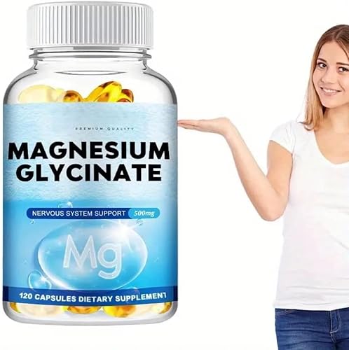 Miniatura 7 de Glicinato de magnesio  Fórmula quelada de alta absorción  Apoya un sueño saludable, relajación, salud ósea y sistema nervioso  Suave con el estómago