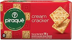Biscoito Cream Cracker 184g Piraquê