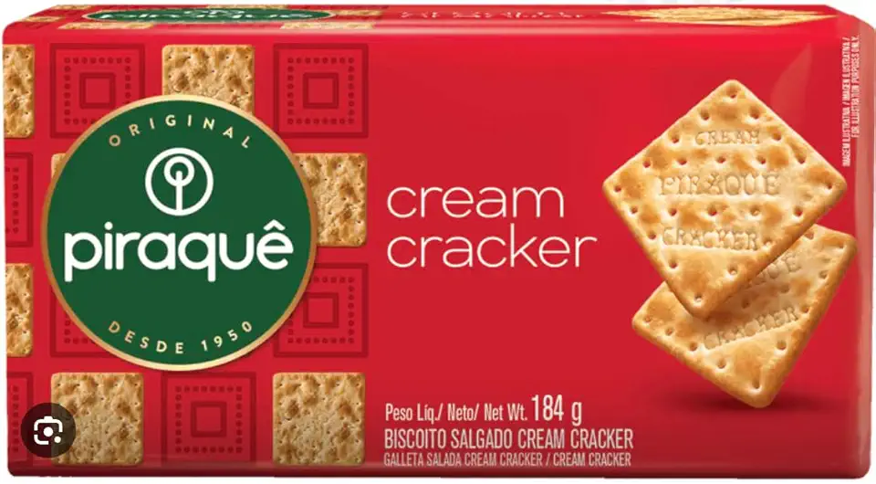 Biscoito Cream Cracker 184g Piraquê