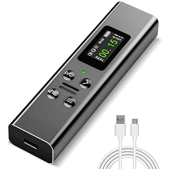2023 Nuclear Radiation Detector Geiger Counter X-Ray Beta Gamma Detect TFT Display High Precision Radioactive Tester Dosimeter Black