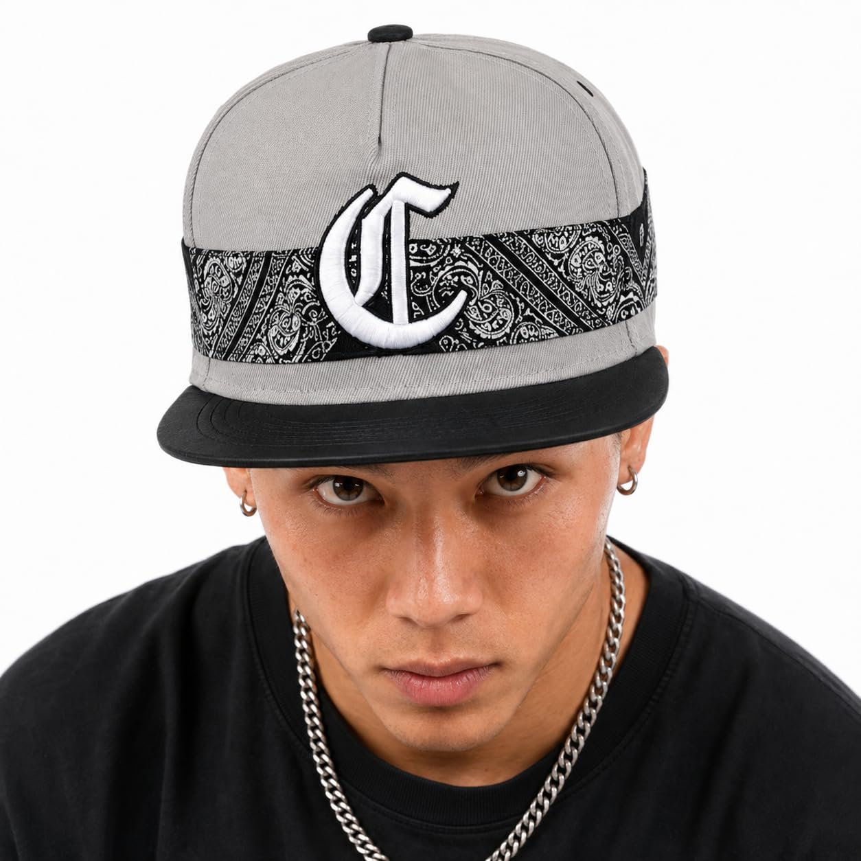 VRITRAZ Hip Hop Cap for Men Women & Boys | Adjustable Free Size Snapback Baseball Hat with Flat Brim | Embroidered & Printed Urban Streetwear Headwear for Dance, Skateboarding, Biking, Sports, Travel-picture-11