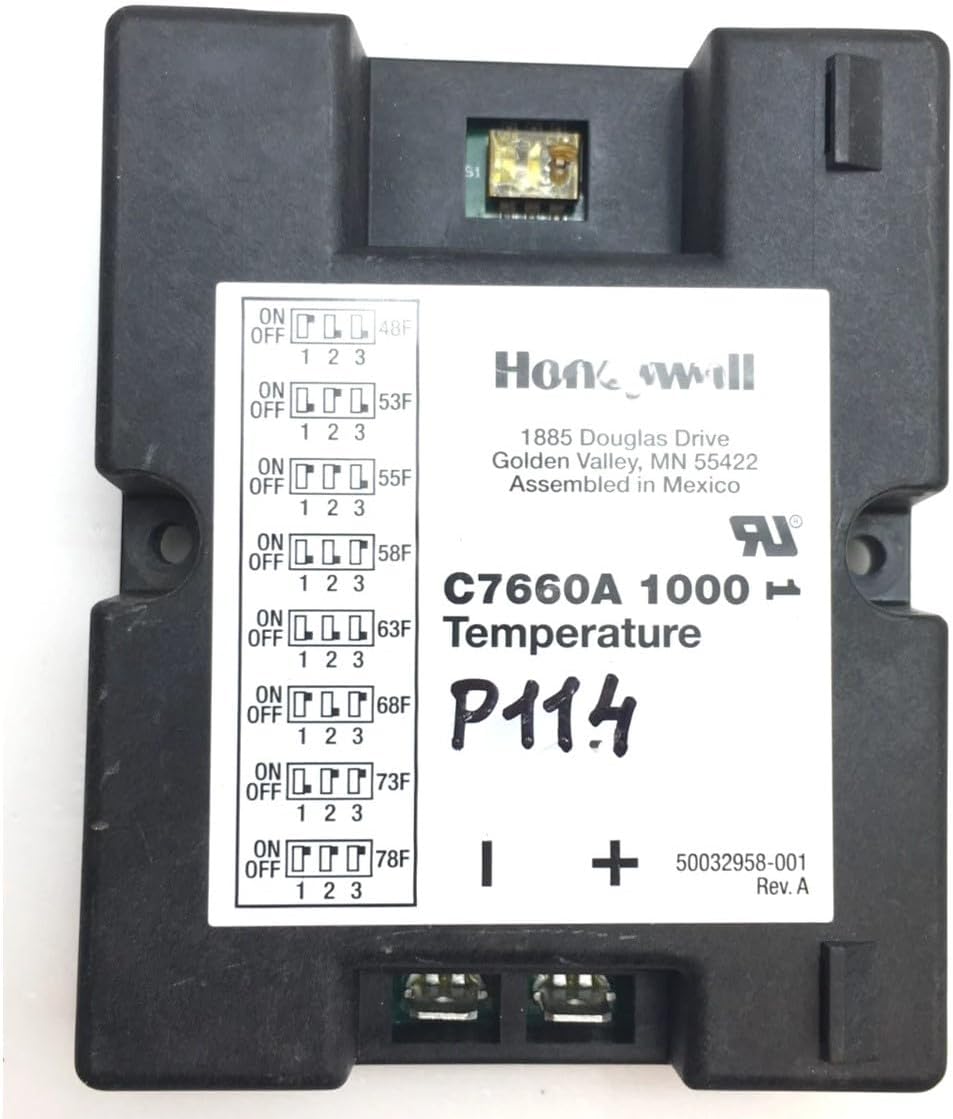Replacement for Honeywell C7660A 1000 Electronic Temperature Transducer used #P114K #Used #Tested