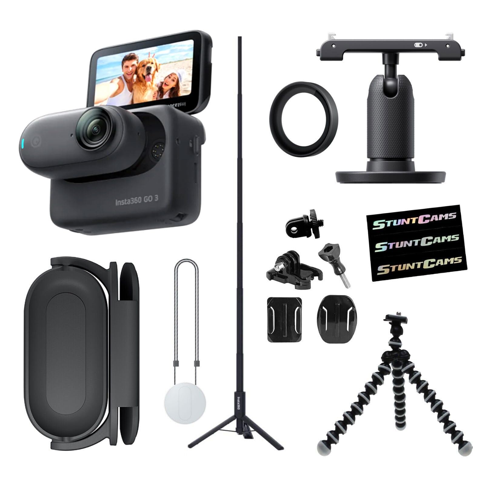 Amazon.com : Insta360 GO 3 Midnight Black (128GB) – Small 