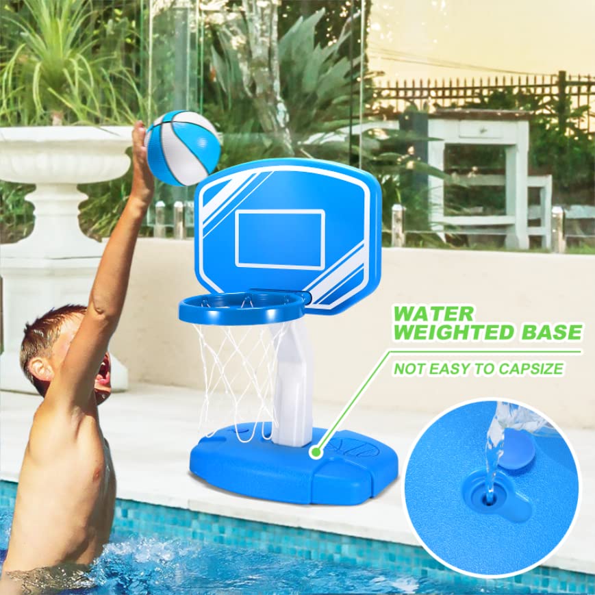 Pool Basketball Hoop Poolside Basketball Hoop for Swimming Pool