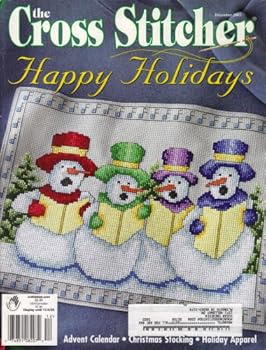 Paperback The Cross Stitcher December 2003 (Happy Holidays, Vol. 20 No. 5) Book
