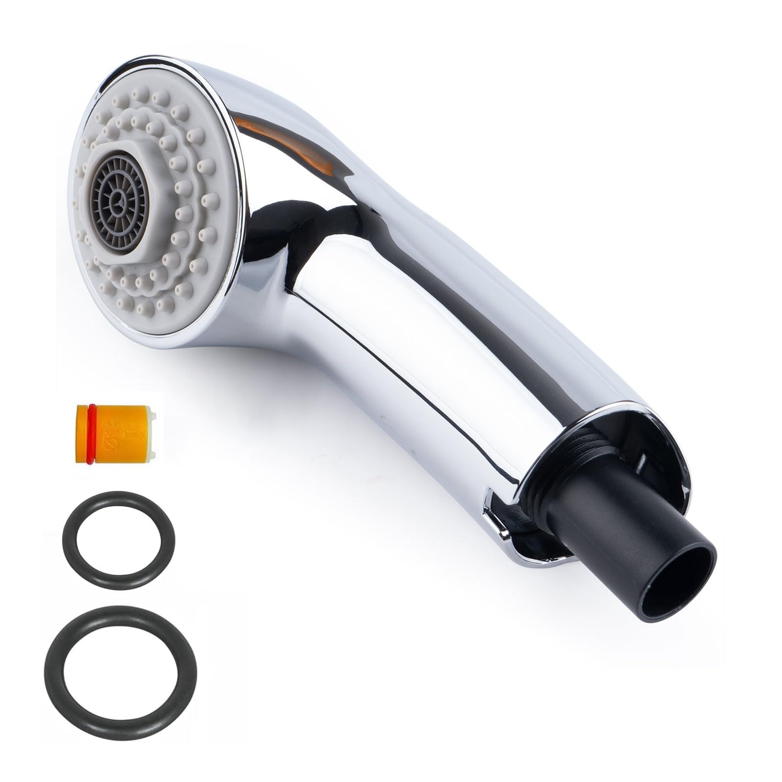 Varita de pulverización extraíble para grifos extraíbles Grohe, compatible con Grohe Part 46312IE0 / 46298IE0, cromado