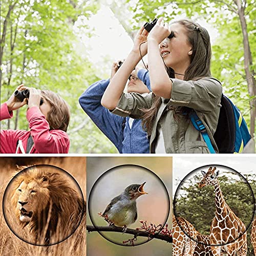 Fernglas 200x25 Kompaktfernglas für Vogelbeobachtung, Wandern, Jagen, Sightseeing, Kleines Fernglas für Erwachsene und… – Bild 4