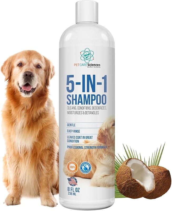 Shampoo e Condicionador 5 em 1 para Cães com Pele Sensível PET CARE Sciences 240 mL