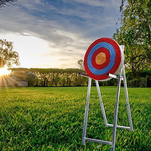 Swatlo Archery Target Stand For Bag & Straw Archery Targets 3 Or 5 Layer, Portable & Foldable Archery Target Stand For Backyard/Indoor Archery Practice #TOP4