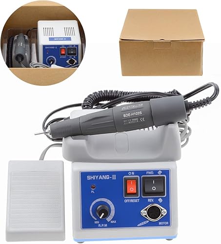 Miniatura 3 de Newmien Dtech 'Micro Motor Handle para laboratorio, joyería, cerámica, silicona, vidrio, tallado en madera, arte, azul