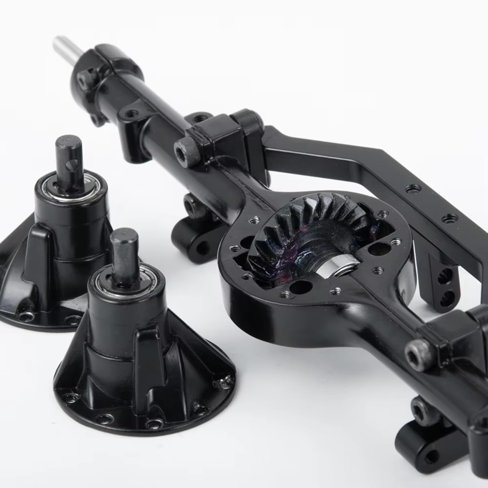 Per Rock D90 1/10 Assale Completo Centrale RC Car Assi Metallo Parti Aggiornamento Crawler Truck Modello Accessorio Reapir Sostituisci Assembla Ricambi RC