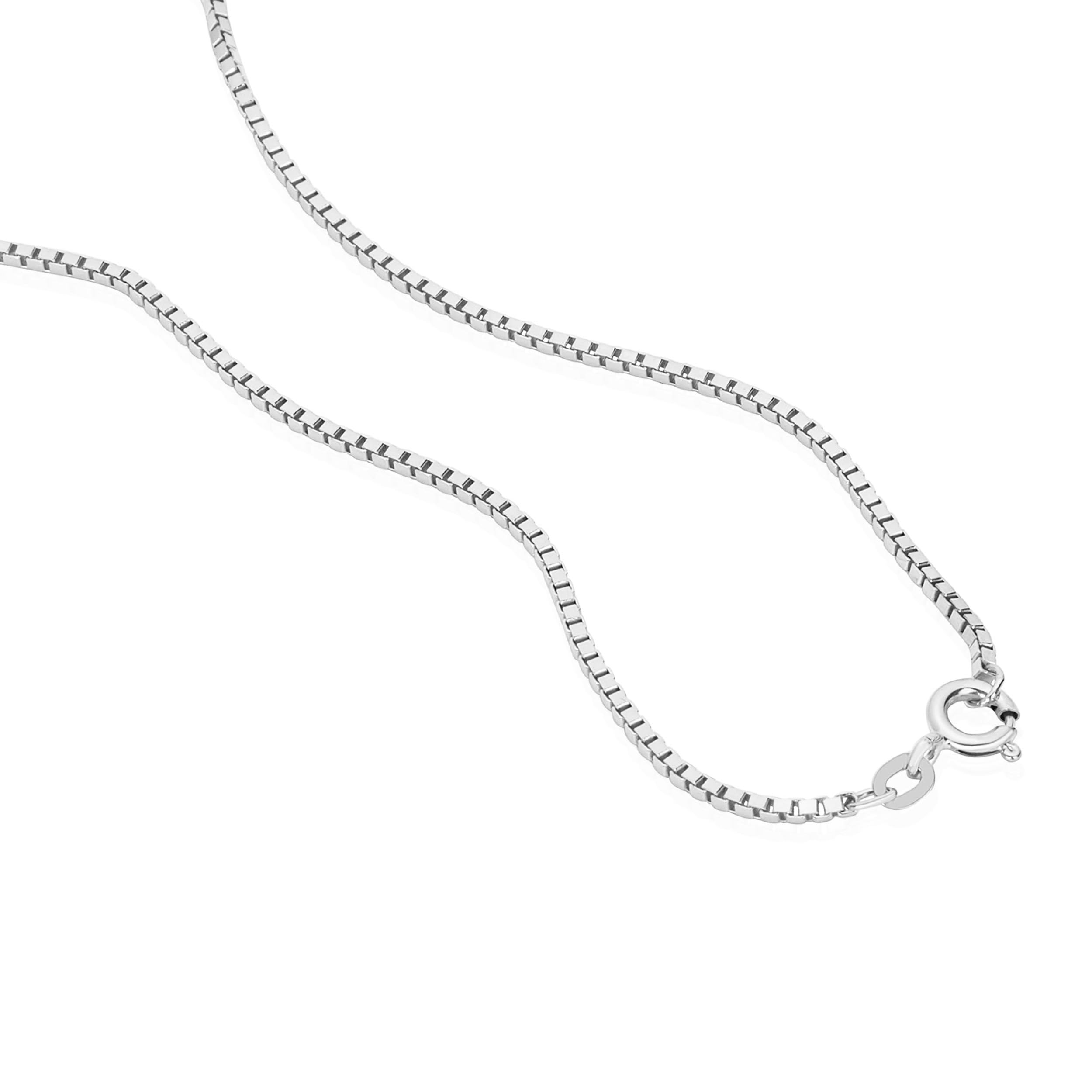 NKlaus Venezianerkette aus 925 Sterlingsilber, 1,20mm breit, 1 Stück | Nickelfrei; in verschiedenen Längen erhältlich