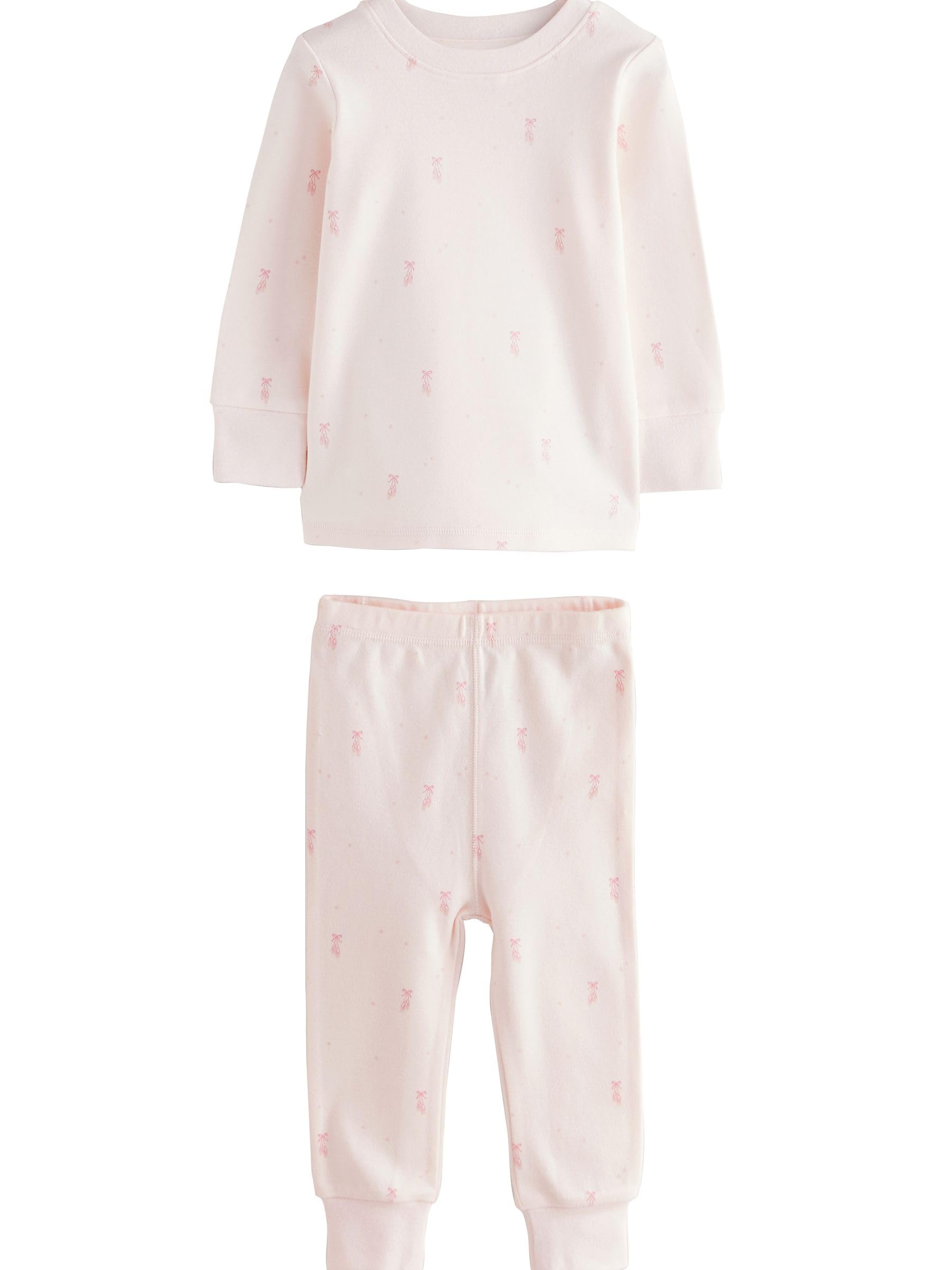 NEXT Fille Pyjama Douillet à Manches Longues, Lot de 3