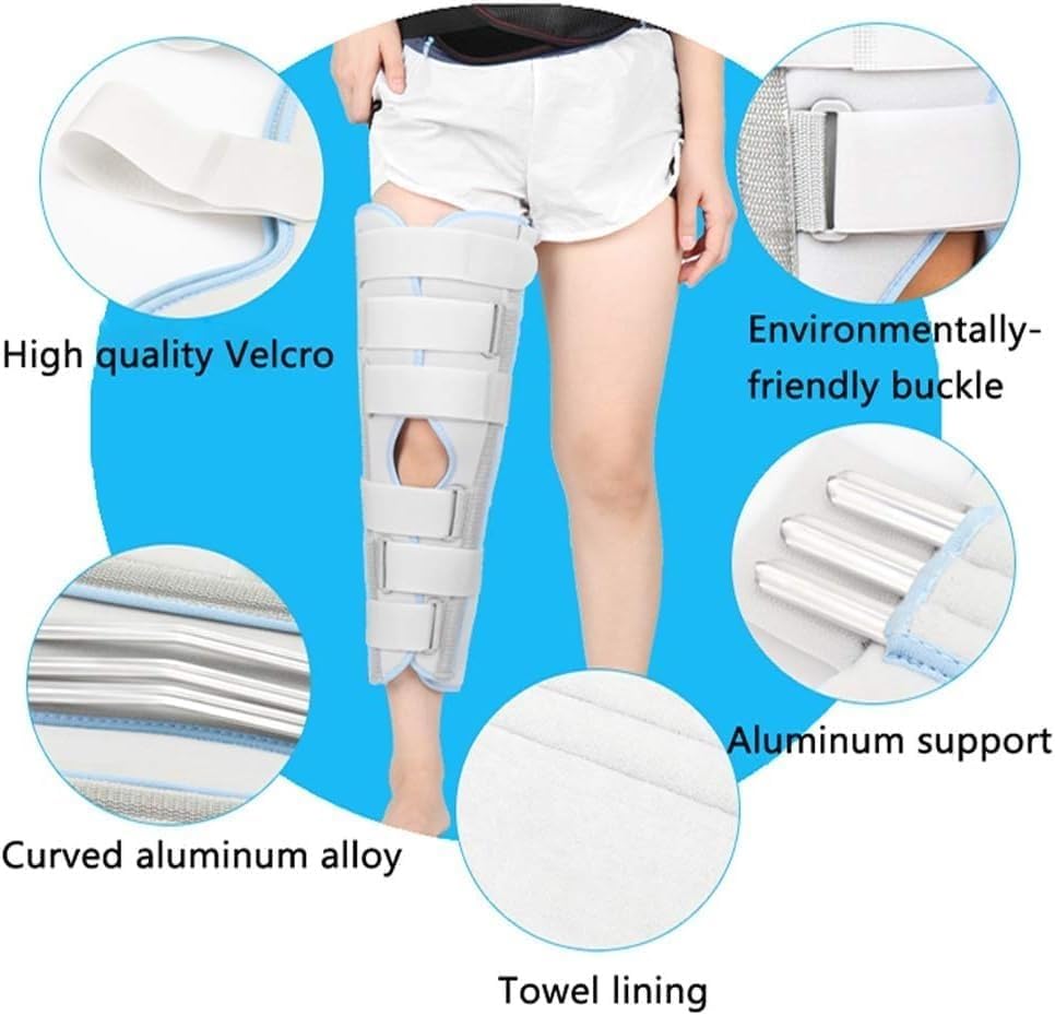 Rodillera inmovilizadora ajustable para dolor de rodilla miniatura 5