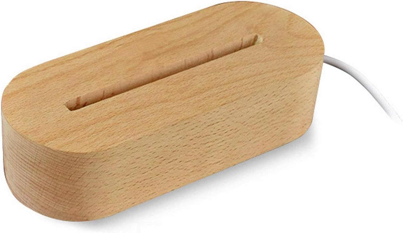 Magic lunarLED Wooden Light Base