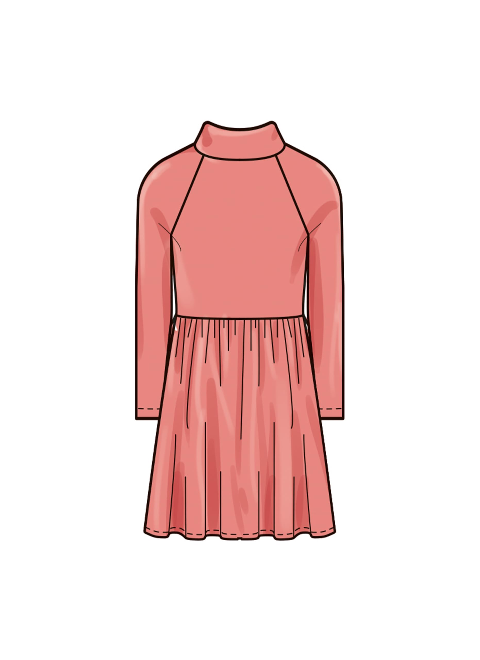 Amazon.com: New Look UN6773A Easy to Sew Children's and Girls' Knit Dresses  Sewing Pattern Kit, Design Code N6773, Sizes 3-4-5-6-7-8-10-12-14 : Arts,  Crafts & Sewing