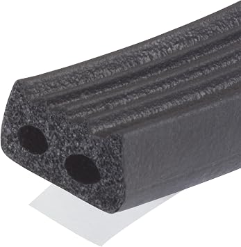 M-D Building Products 01033 10 ft. Black Large Rubber Auto & Marine Weatherseal for All Climates