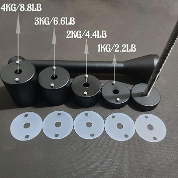 Indian Clubs Set Adjustable Weighted Club for Exercise for Training Fitness Heavy Duty Steel Club for Strength Training Full Body Workout and Rehabilitation Men Women Mace Exercise Club