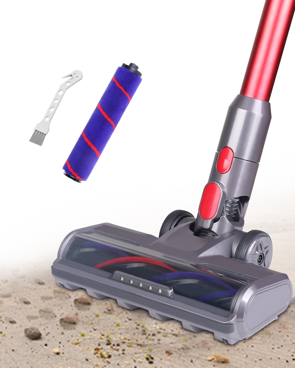 Ancocs Motorhead Hardwood Floor Attachment for Dyson V15 V11 V10 V8 V7 Vacuum Cleaners with