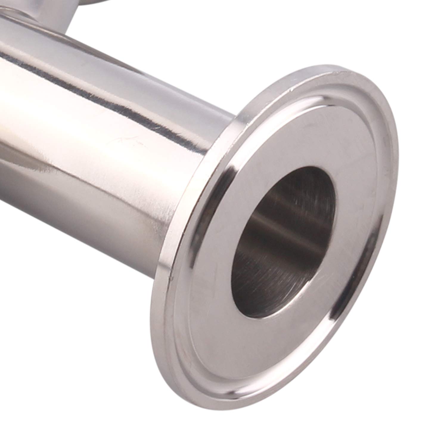 DERNORD Tri Abrazadera Wye Abrazadera Extremo Verdadero Tipo Y Cruz T Tubo Acero Inoxidable 304 Codo de Tres Vías 1 Pulgada Tubo OD