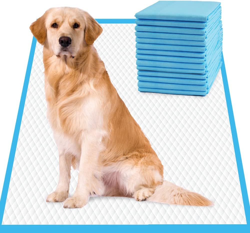 IMMCUTE Pee Pads for Dog Extra Large, X LargeTraining Puppy Pee Pads