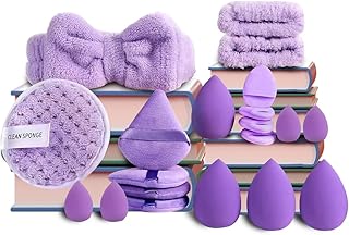 Juego de 20 esponjas de maquillaje, kit de es...